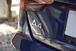 Audi A4 B9 detailing